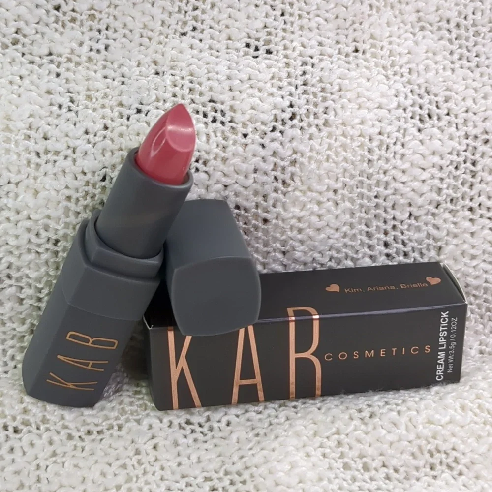 KAB Cosmetics Cream Lipstick in Sweetheart, 3.5g/0.12oz